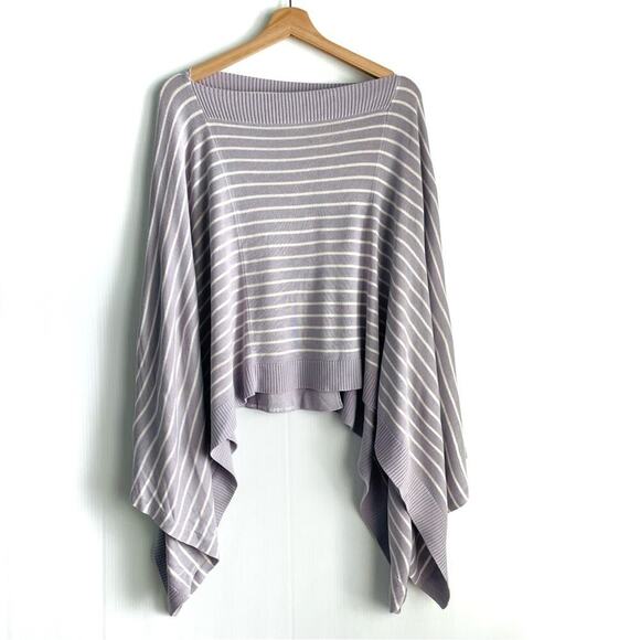 Lululemon forward flow poncho size OS purple and white - Picture 1 of 13